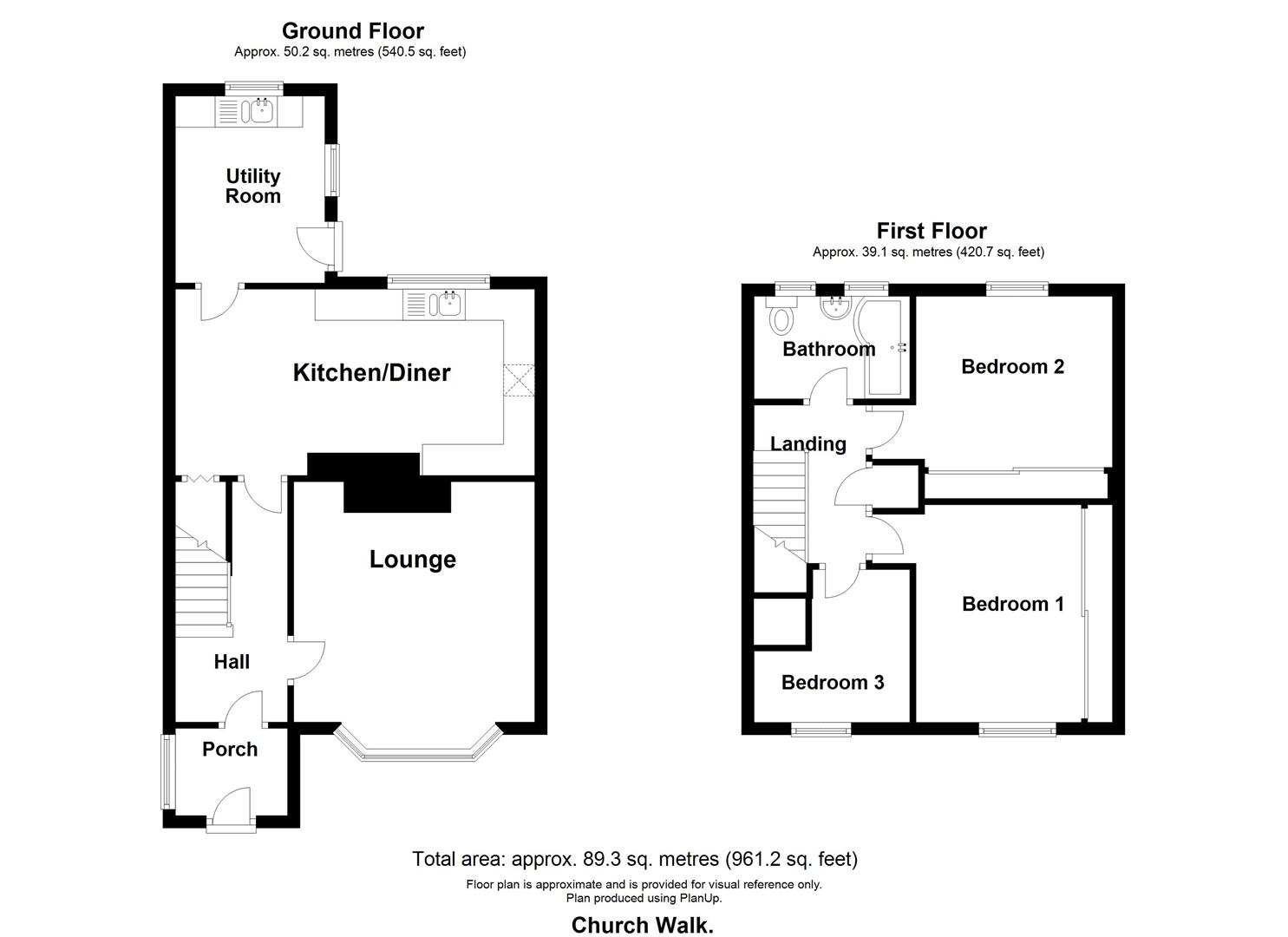 Property Church Walk, Morpeth House End Terrace Rickard Chartered